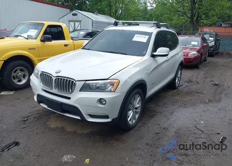 2013 BMW X3 xDrive28I from USA, damaged, VIN 5UXWX9C54D0A15142